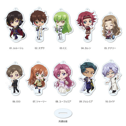 Code Geass Lelouch of the Rebellion NAVI ME Marutto Trading Mini Acrylic Stand