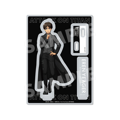 Attack on Titan (Black & White ver.) Acrylic Stand [Eren Yeager - Black]