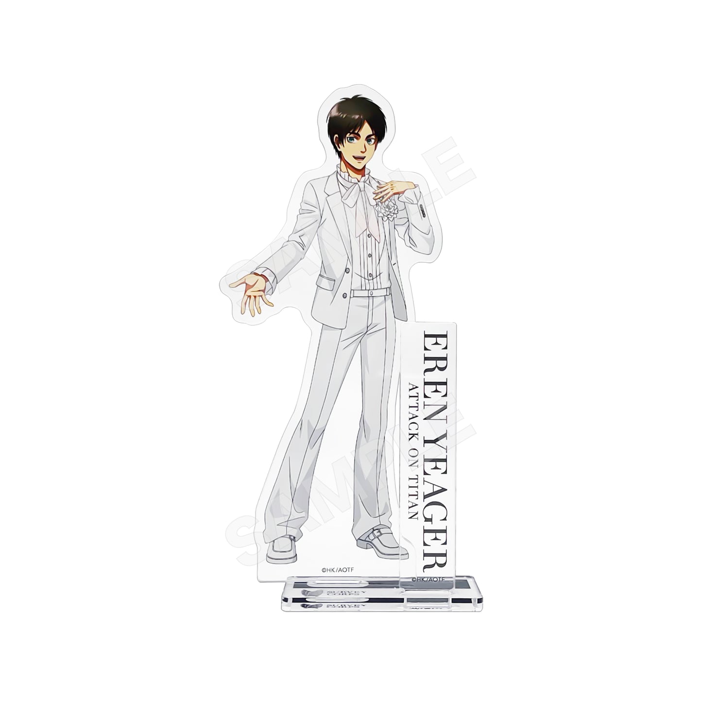 Attack on Titan (Black & White ver.) Acrylic Stand [Eren Yeager - White]
