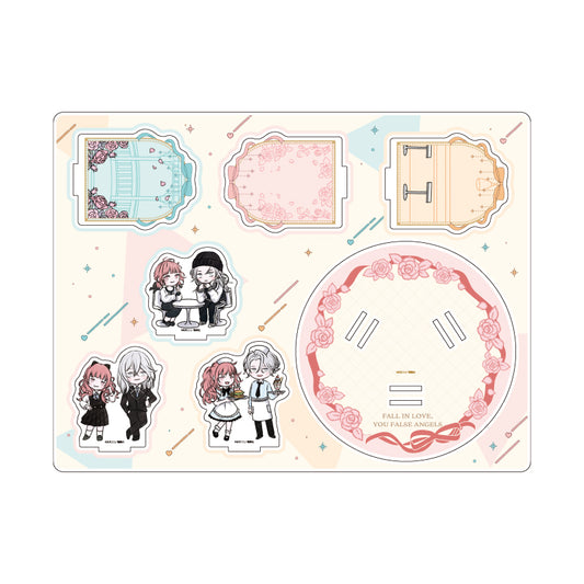 Fall in Love, You False Angels GraffArt Diorama Acrylic Stand
