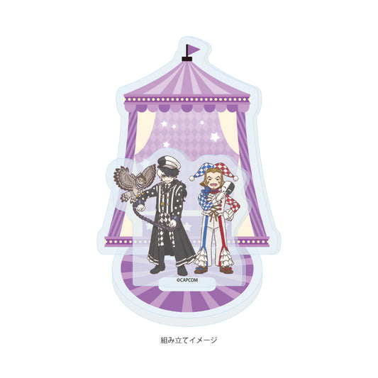 Ace Attorney GraffArt (Circus ver.) Acrylic Stand Plate [Blackquill & Fullbright]