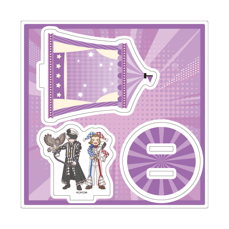 Ace Attorney GraffArt (Circus ver.) Acrylic Stand Plate [Blackquill & Fullbright]