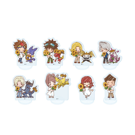 Digimon Xros Wars GraffArt Trading Mini Acrylic Stand