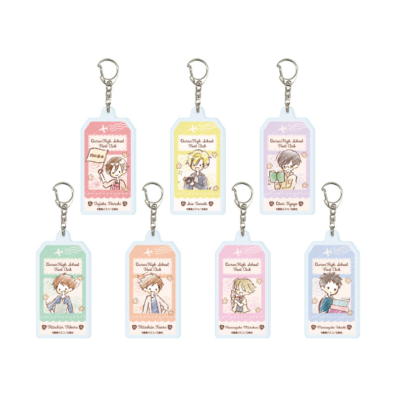 Ouran High School Host Club (Journey ver.) Trading Acrylic Keychain