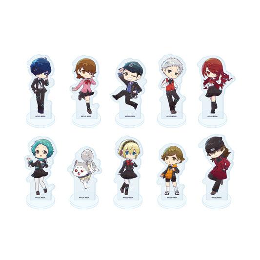 Persona 3 Reload Pop Art Illustration Trading Mini Acrylic Stand