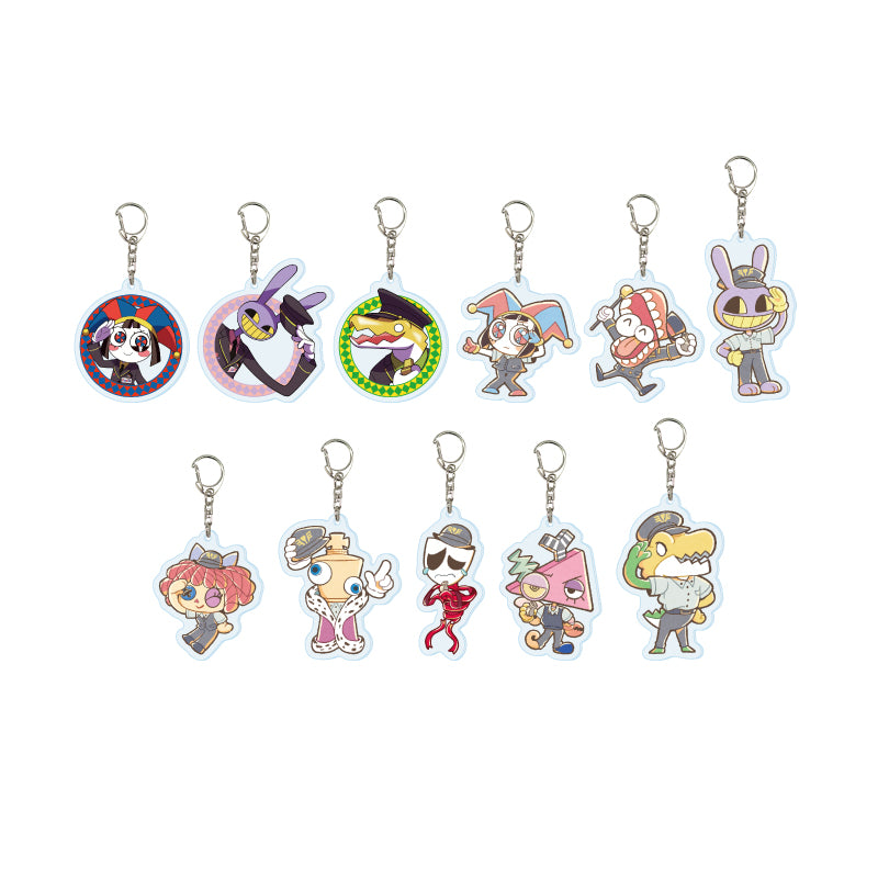 The Amazing Digital Circus (Station Staff ver.) Trading Acrylic Keychain