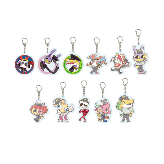The Amazing Digital Circus (Station Staff ver.) Trading Acrylic Keychain