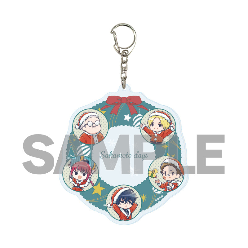 Sakamoto Days GraffArt (Christmas ver.) Acrylic Keychain [Design A]