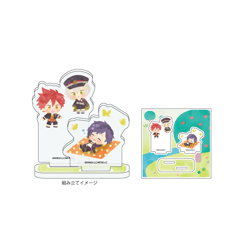 Touken Ranbu -ONLINE- Wanpaku! Acrylic Stand Plate [Picture Book D]