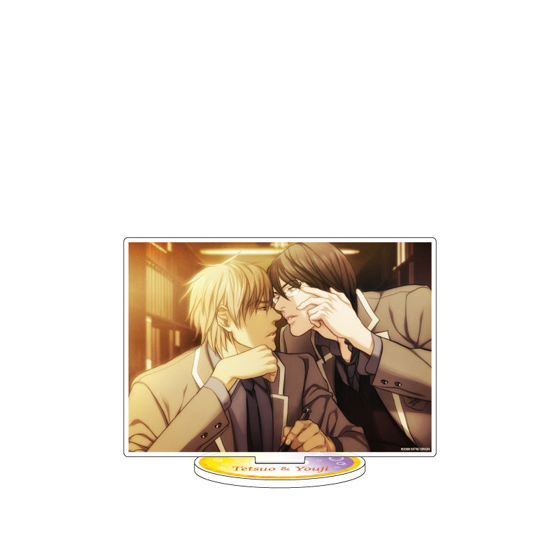 sweet pool Official Illustration Acrylic Stand [Shironuma Tetsuo & Sakiyama Youji]
