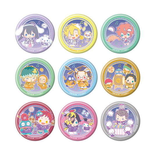 Hypnosis Mic -Division Rap Battle- Sanrio Nakayoku (02) Trading Tin Badge