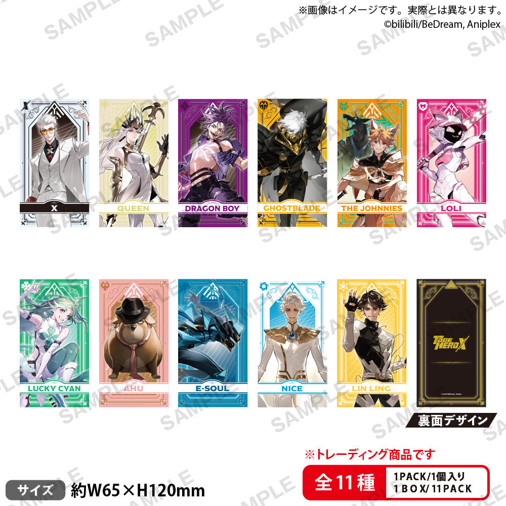 To Be Hero X Trading Tarot Style Card [SET]