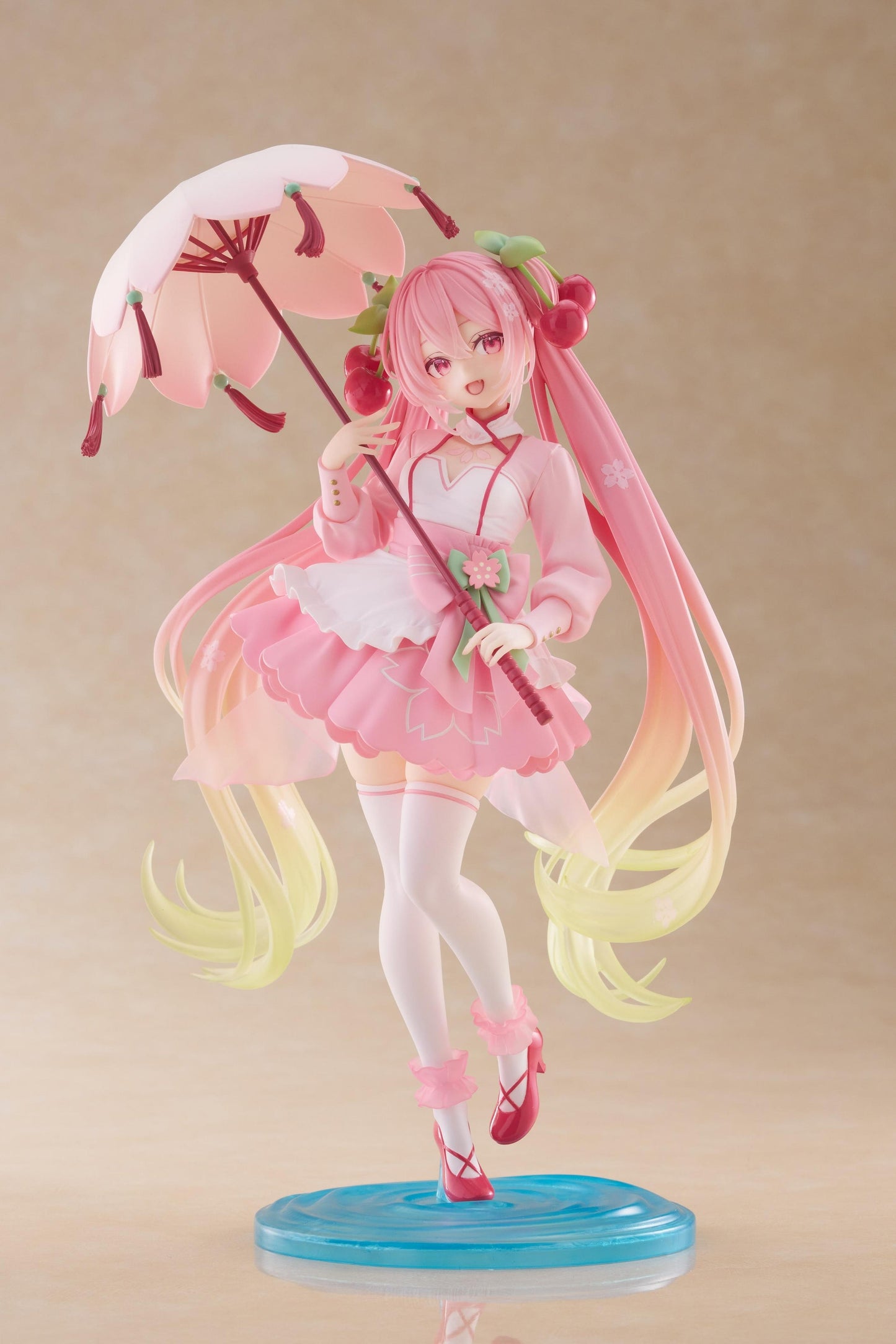 Taito AMP+ Sakura Miku Figure [Sakura Dress ver.]