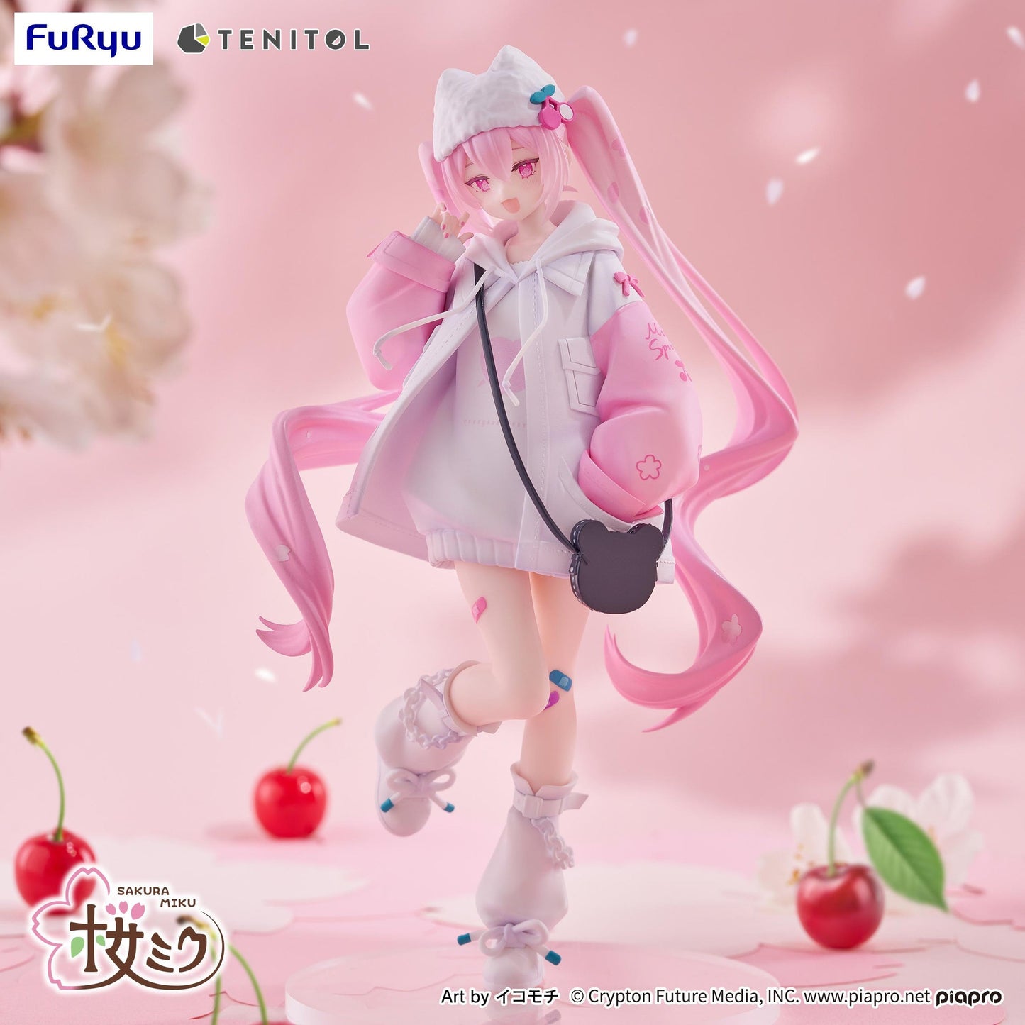 Furyu - TENITOL Hatsune Miku Sakura Miku Cool style [petit] Figure