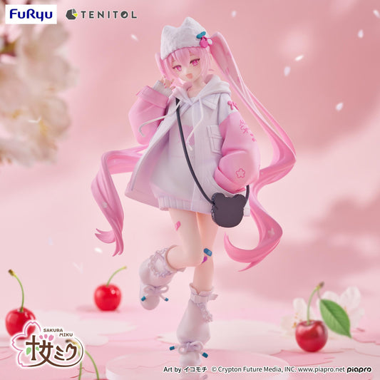 Furyu - TENITOL Hatsune Miku Sakura Miku Cool style [petit] Figure