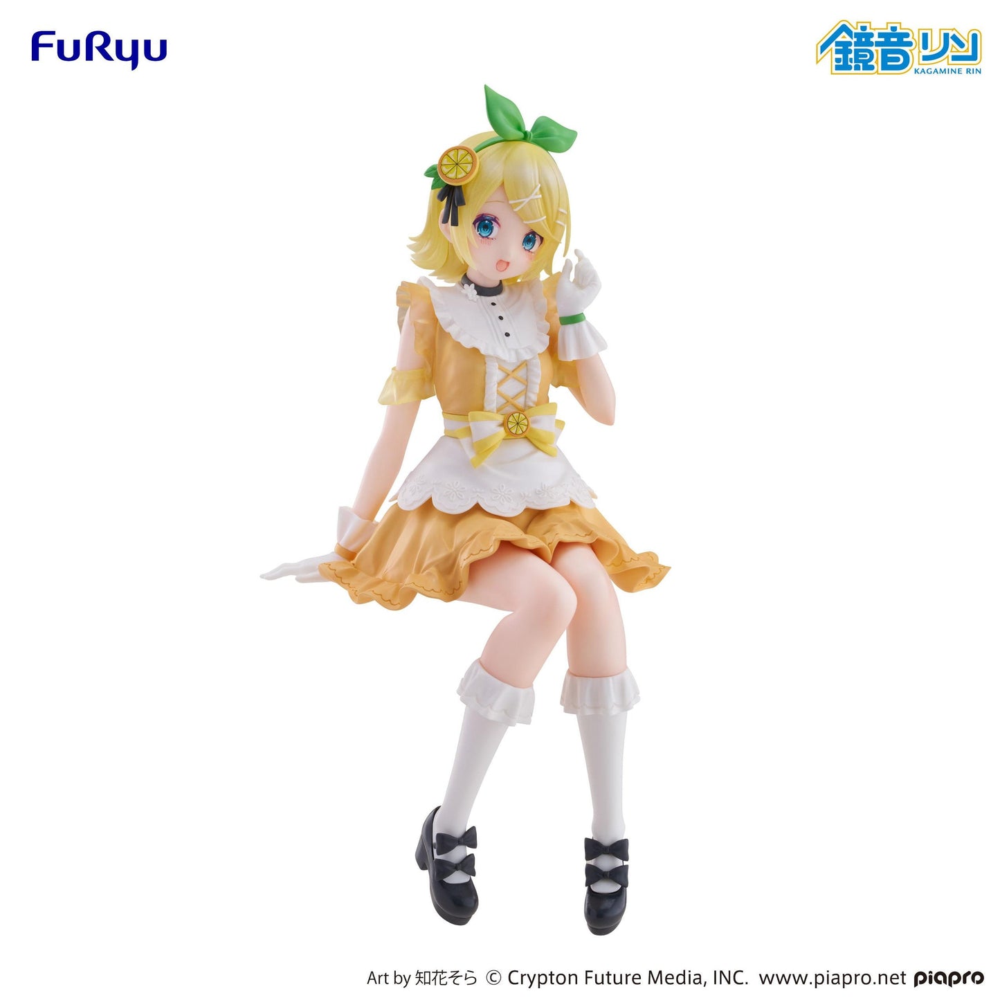 FuRyu - Kagamine Rin Noodle Stopper Figure [Citrus ver.]