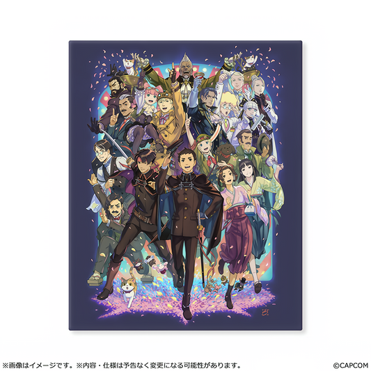 The Great Ace Attorney -10th Anniversary Banka no Utage- Chara Fine Board