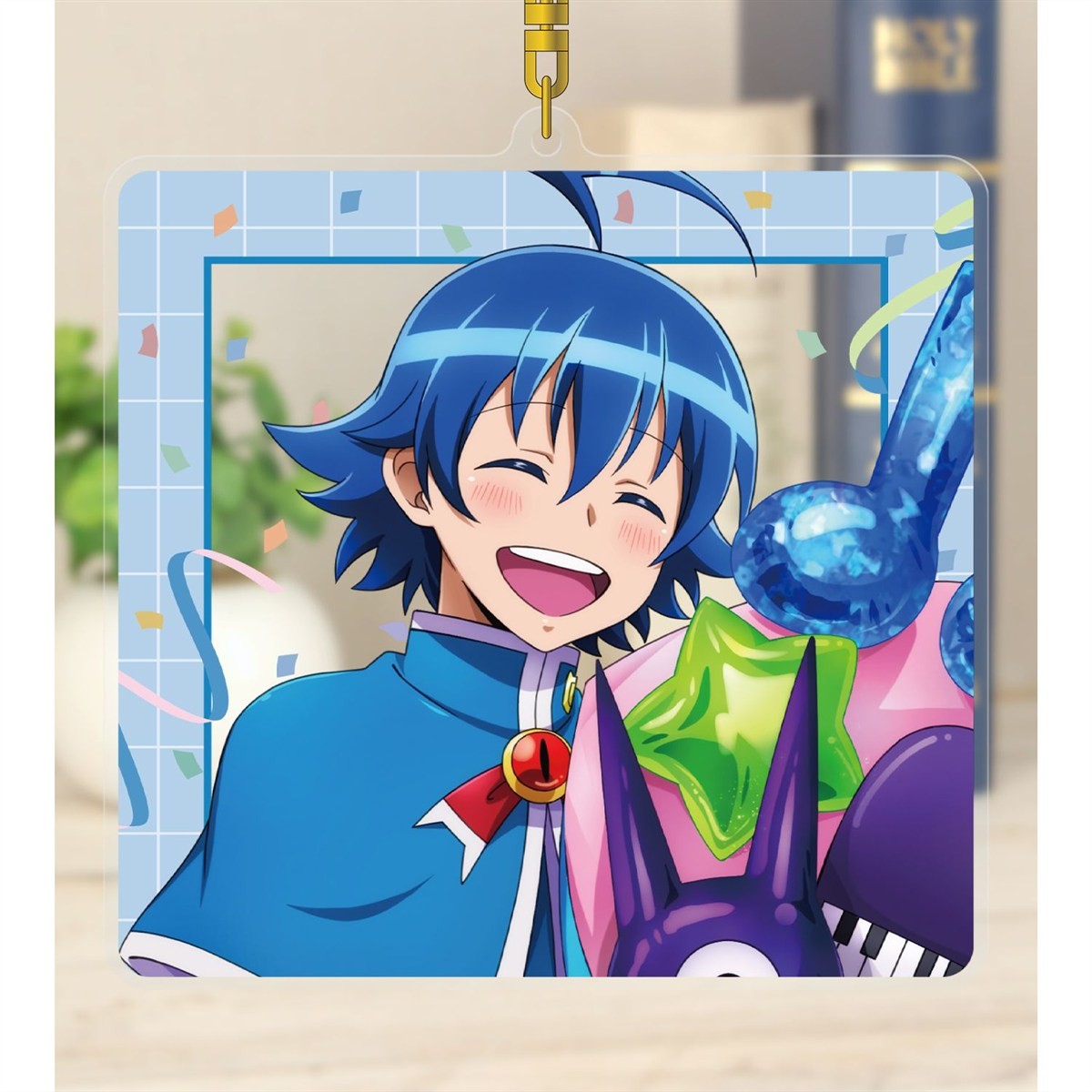 Welcome to Demon School! Iruma-kun (Musical Note Balloon ver.) Acrylic Keychain [Suzuki Iruma]