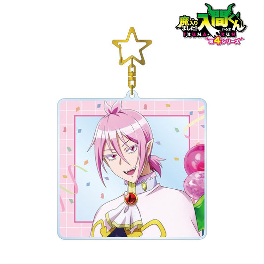 Welcome to Demon School! Iruma-kun (Musical Note Balloon ver.) Acrylic Keychain [Asmodeus Alice]