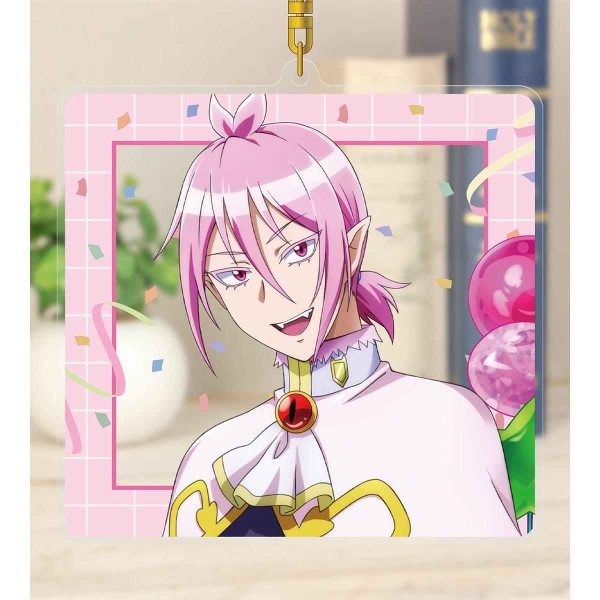 Welcome to Demon School! Iruma-kun (Musical Note Balloon ver.) Acrylic Keychain [Asmodeus Alice]