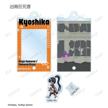 HUNDRED LINE -Last Defense Academy- Chibitoko (Ver. A) Trading Acrylic Keychain w/ Parts