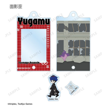 HUNDRED LINE -Last Defense Academy- Chibitoko (Ver. A) Trading Acrylic Keychain w/ Parts