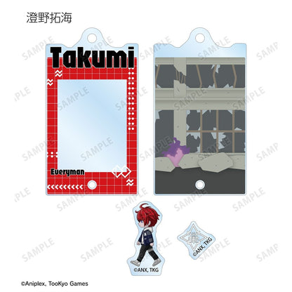 HUNDRED LINE -Last Defense Academy- Chibitoko (Ver. A) Trading Acrylic Keychain w/ Parts