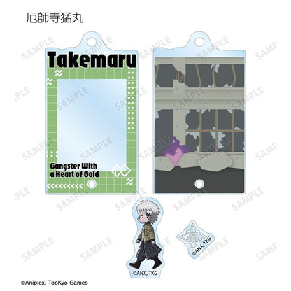 HUNDRED LINE -Last Defense Academy- Chibitoko (Ver. A) Trading Acrylic Keychain w/ Parts