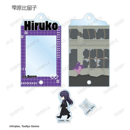 HUNDRED LINE -Last Defense Academy- Chibitoko (Ver. A) Trading Acrylic Keychain w/ Parts