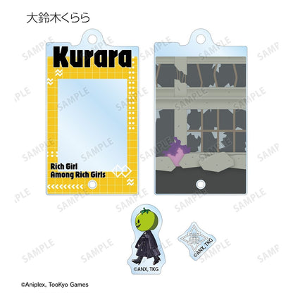 HUNDRED LINE -Last Defense Academy- Chibitoko (Ver. A) Trading Acrylic Keychain w/ Parts