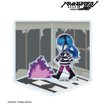 HUNDRED LINE -Last Defense Academy- Chibitoko Cube-shaped Acrylic Diorama [Darumi Amemiya]