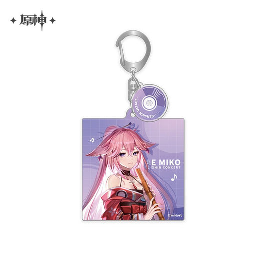 Genshin Impact 2022 Mihoyo Online Concert Acrylic Keychain [Yae Miko]