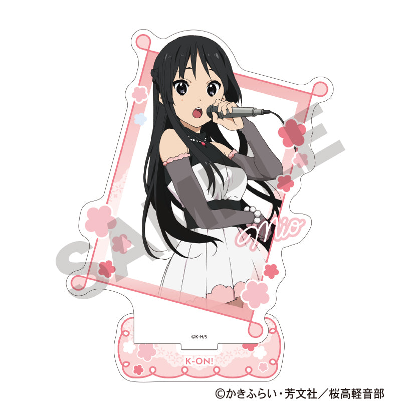 K-On! (bloom) Frame-Style Acrylic Stand [Akiyama Mio]