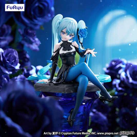 Piapro Noodle Stopper Figure - Hatsune Miku: Blue Rose Flower Fairy [Vocaloid]