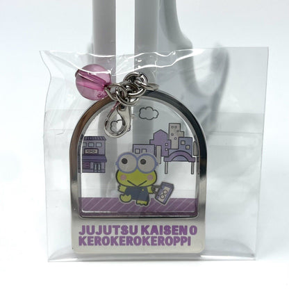 Jujutsu Kaisen 0 x Sanrio Keroppi Metal Acrylic Charm