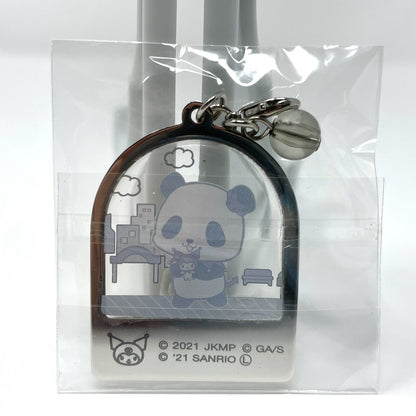 Jujutsu Kaisen 0 x Sanrio Panda Metal Acrylic Charm