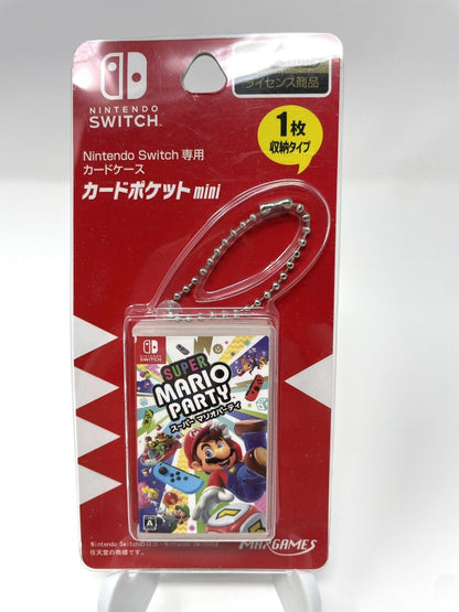 Super Mario Party Mini Card Pocket Nintendo Switch Cartridge Case