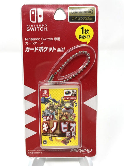 Captain Toad Treasure Tracker Mini Card Pocket Nintendo Switch Cartridge Case