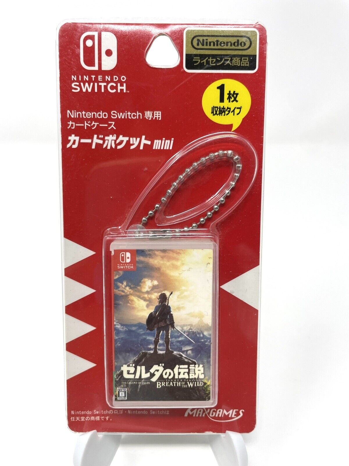 Breath Of The Wild Mini Card Pocket Nintendo Switch Cartridge Case