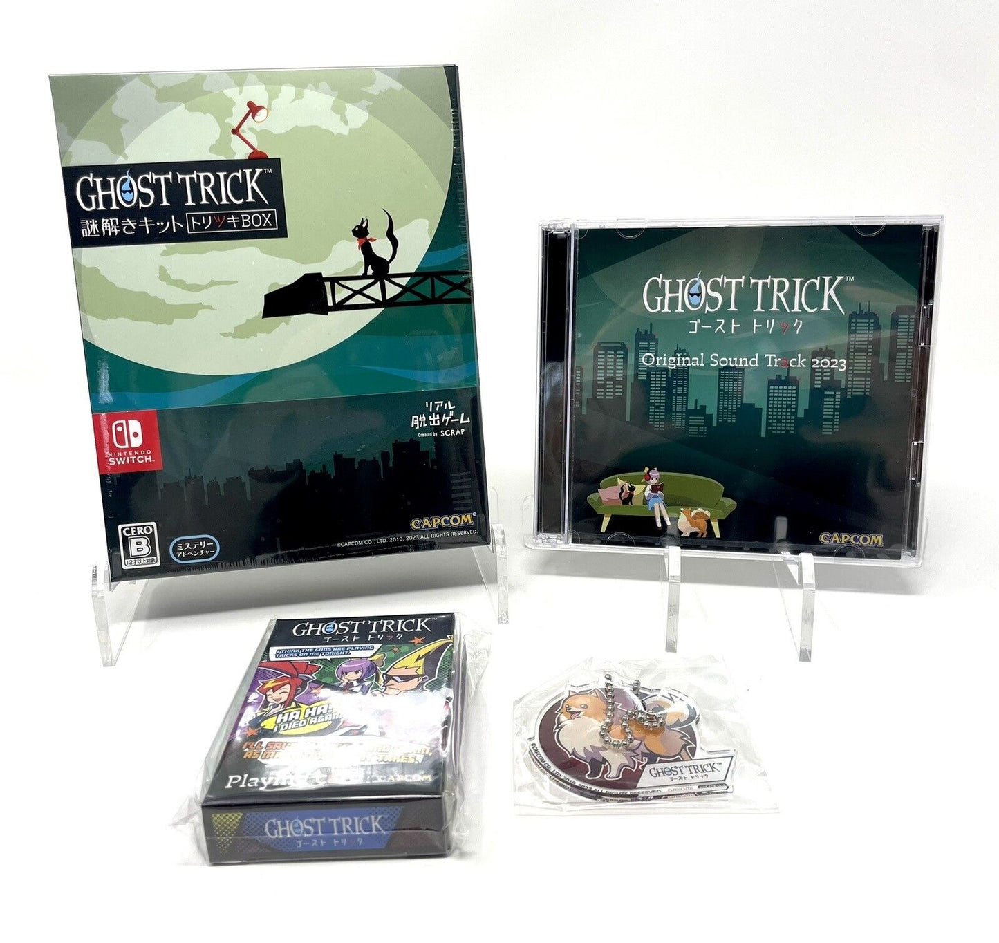 Ghost Trick: Phantom Detective Mystery Solving Kit (Nintendo Switch, 2023)