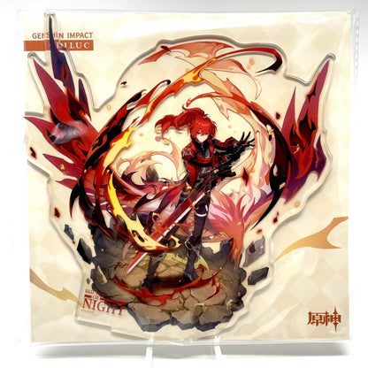 Genshin Impact Diluc "Summer Fantasia" Red Dead Of Night Acrylic Stand