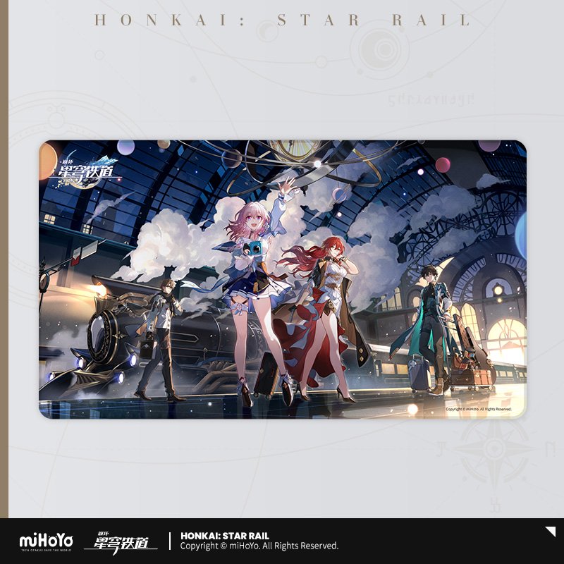Honkai: Star Rail Rubber Desk Mat [Departure - Design B]