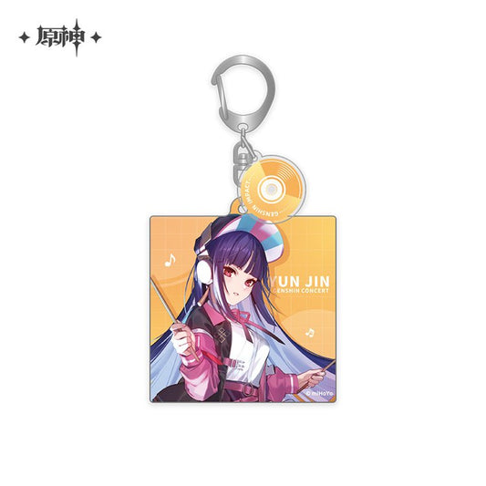 Genshin Impact 2022 Mihoyo Online Concert Acrylic Keychain [Yun Jin]