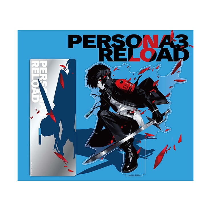 Persona 3 Reload Key Art Visual Acrylic Stand [Protagonist]