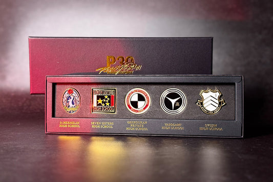 Persona 30th Anniversary Enamel Pin Badge Box Set