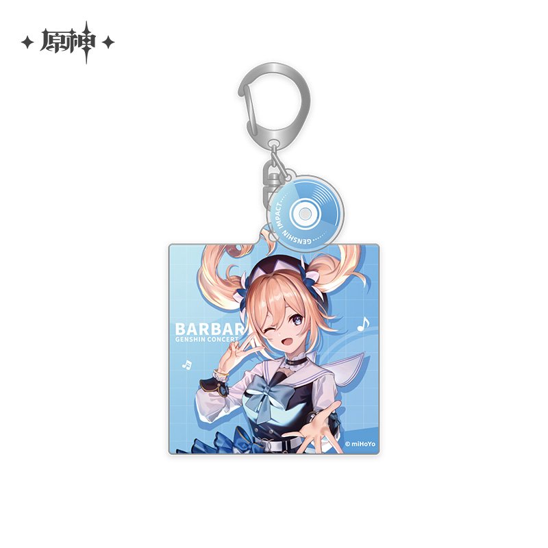 Genshin Impact 2022 Mihoyo Online Concert Acrylic Keychain [Barbara]