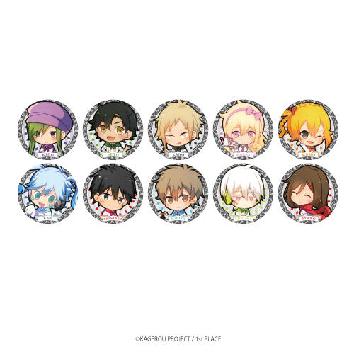 [FULL CASE] Kagerou Project (Cafe Costume ver.) Trading Can Badge