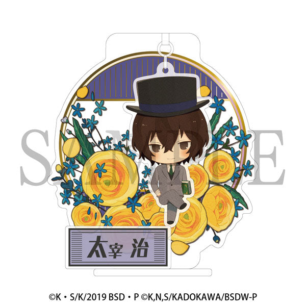 Bungo Stray Dogs CharaFloral Acrylic Stand [Osamu Dazai]