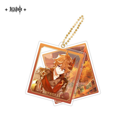 Genshin Impact Chara Double Acrylic Strap [Childe Tartaglia]