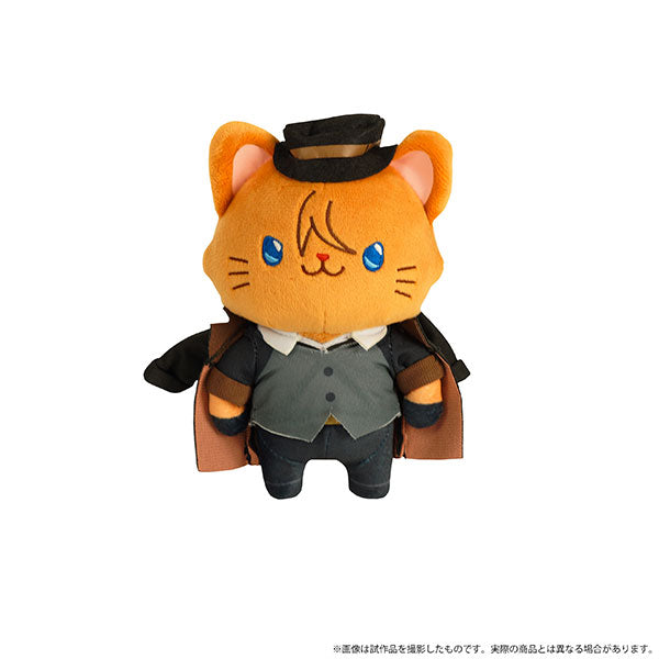 Bungo Stray Dogs withCAT Plush Keychain [Chuya Nakahara]